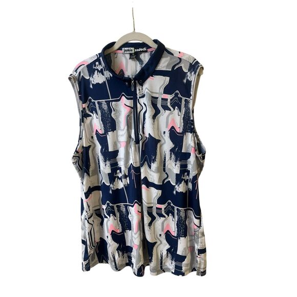 Jamie Sadock athletic top multi color sz XXL - Picture 1 of 3